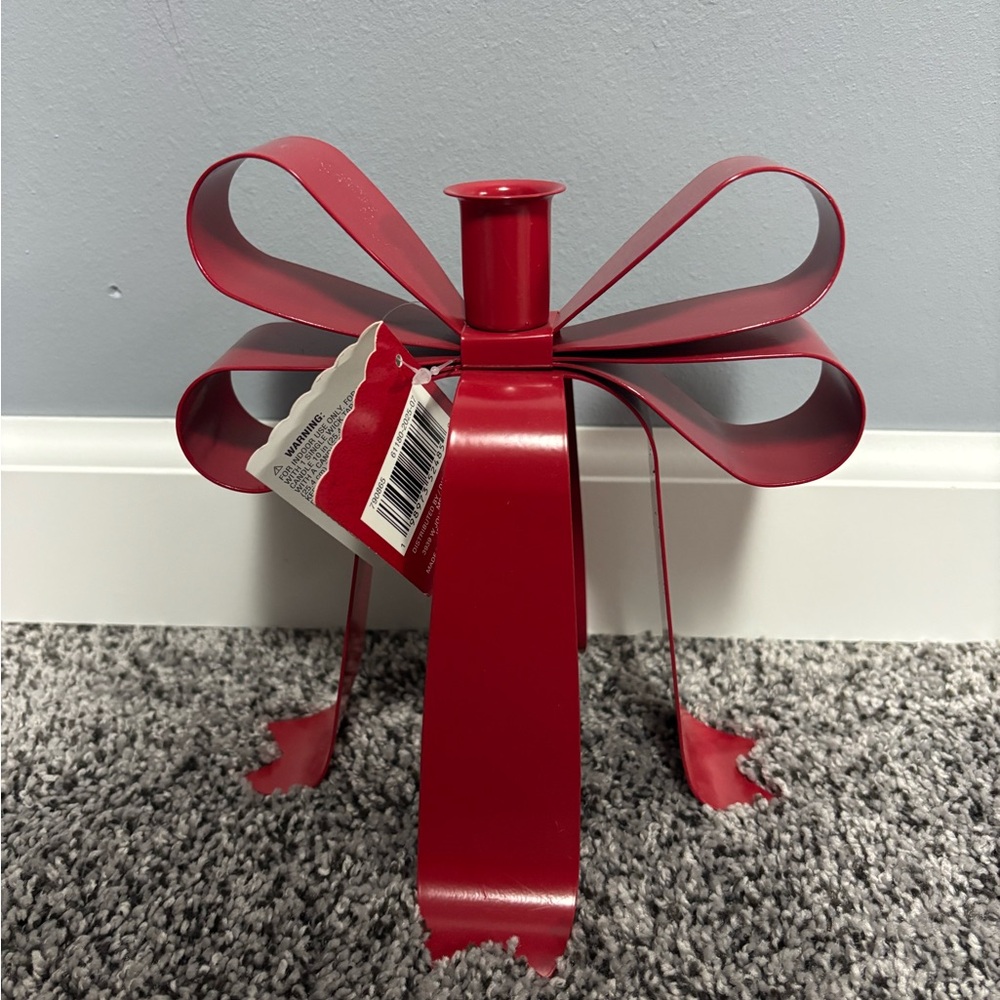 Ashland Berry Jolly Red Candle Holder